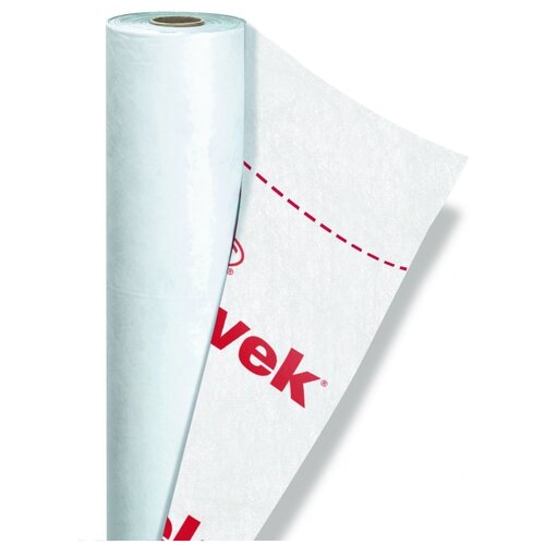 Мембрана Tyvek гидро-ветроизоляционная DuPont Soft, 50х1.5 м, 58г/м2