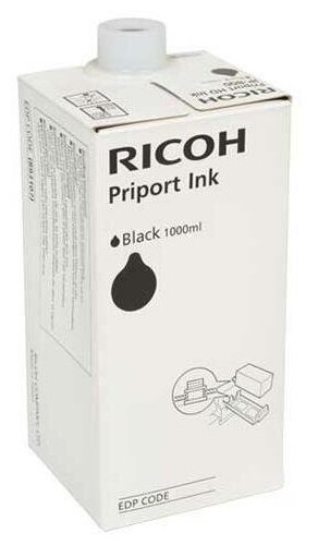 Чернила Ricoh Digital Duplicator Ink Type 500 для DD5450 черный 6 шт 893536