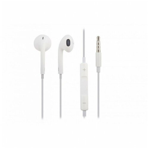 Наушники с микрофоном проводные 35mm Hoco M302 белые 34000₽