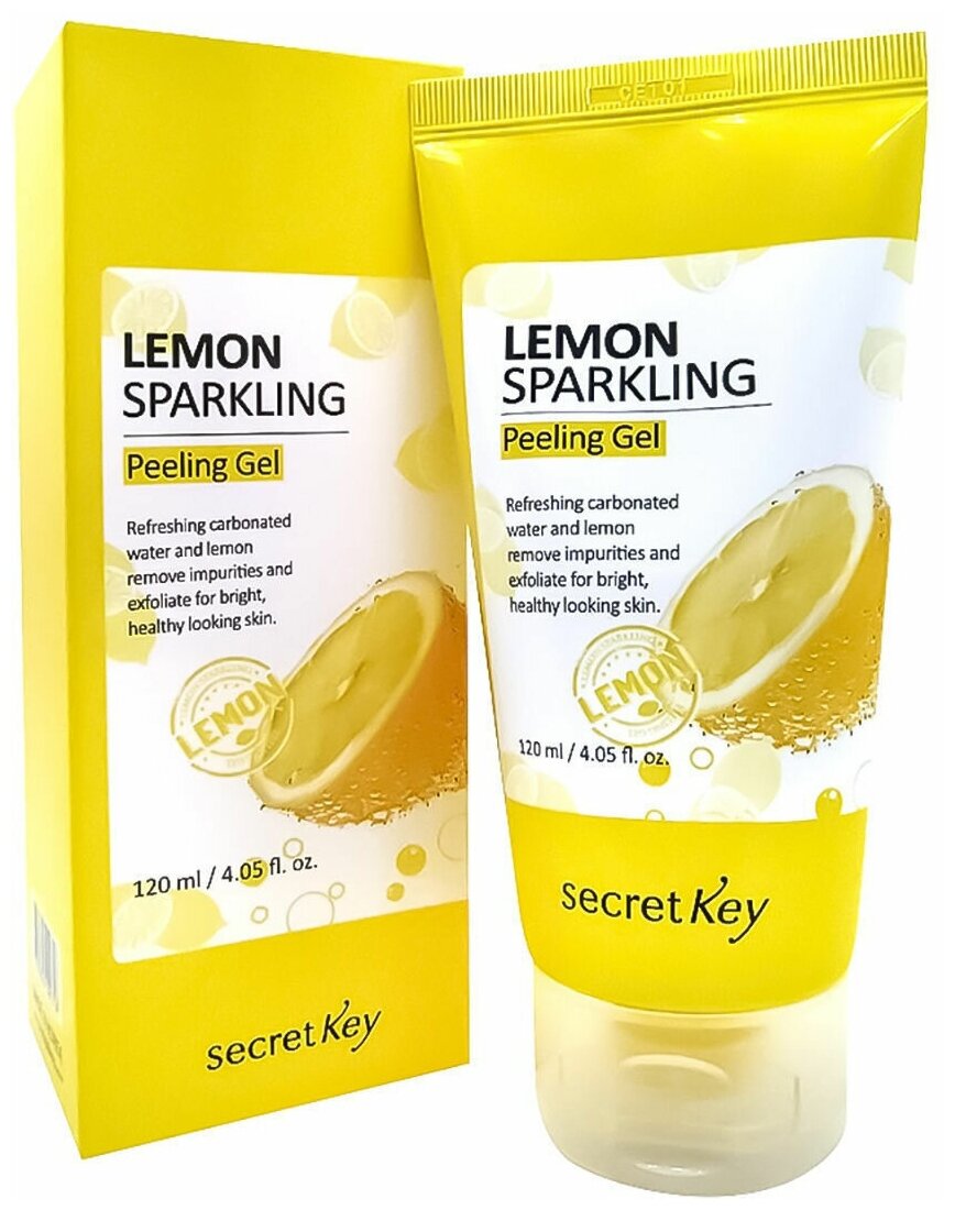 Пилинг-гель для лица Secret Key Lemon Sparkling 120мл - фото №9