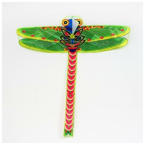Воздушный змей «Стрекоза», с леской, цвета микс воздушный змей стрекоза с леской цвета микс