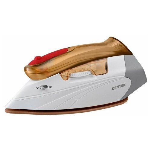 Утюг Centek CT-2369 1000 Вт 80мл керамическая подошва LED пар удар самоочистка складная ручка 177800₽