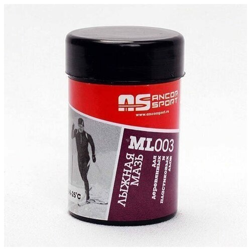 фото Лыжная мазь держания (для деревянных и пластиковых) ancor sport мл-003 poli-shop