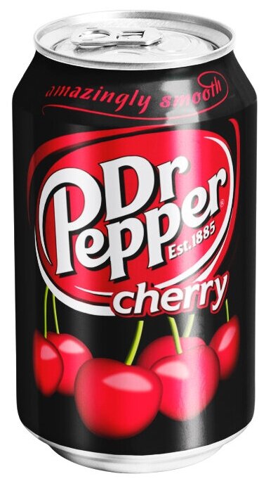 Напиток газированный Dr.Pepper 24 ШТ CHERRY - фотография № 5