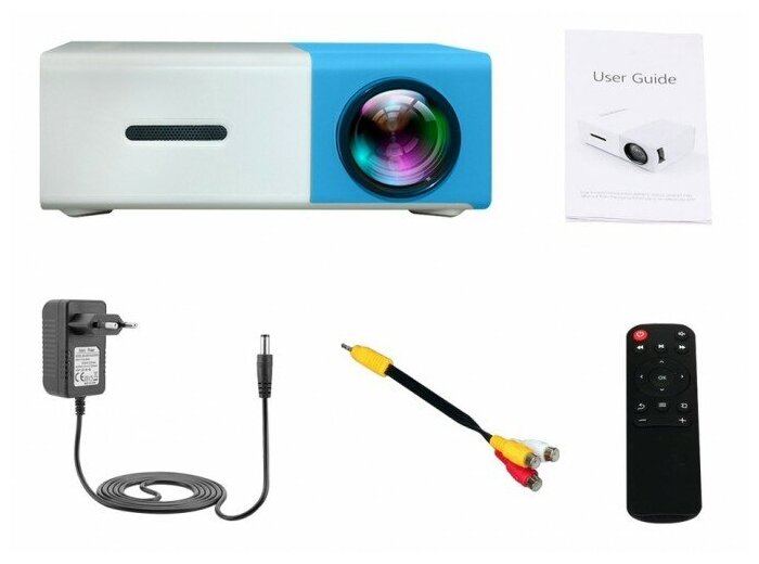 Карманный цифровой проектор Uniс YG-300 Blue