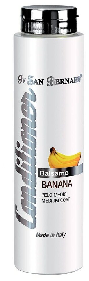 Кондиционер Iv San Bernard Traditional Line PLUS Banana для шерсти средней длины 300 мл