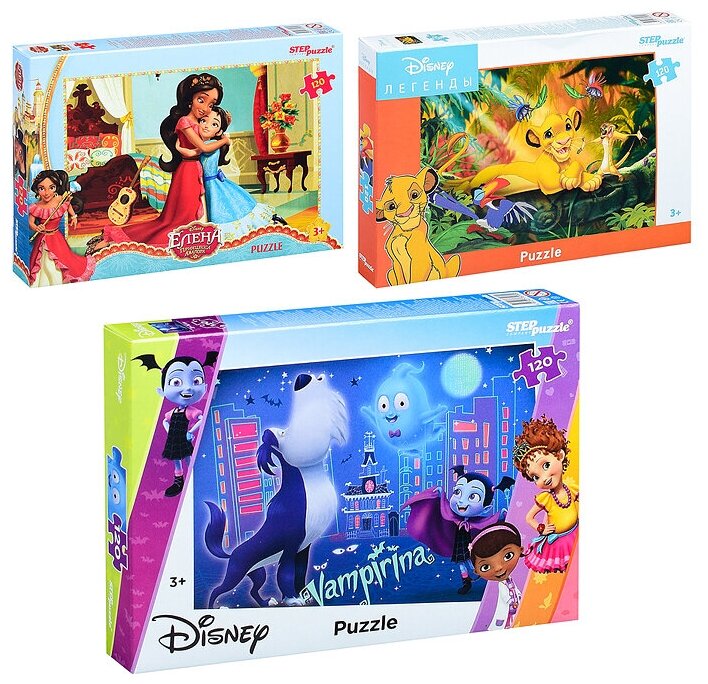 Пазлы 120 "DISNEY - 5" (Disney)