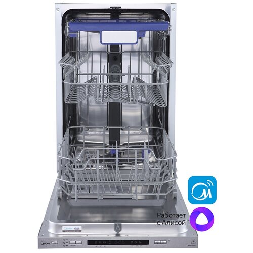 Встраиваемая посудомоечная машина 45см MIDEA MID45S300i белый 3-я корз WiFi 4112000₽