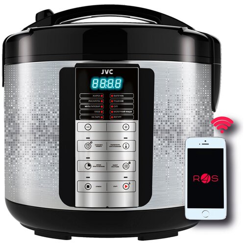 Мультиварка JVC JK-MC501 серебристыйчерный 421000₽