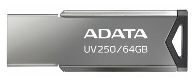 Флеш накопитель 64GB A-DATA UV250, USB 2.0, Черный