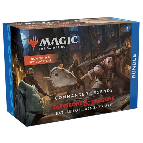 MTG: Bundle набор издания Commander Legends: Battle for Baldur's Gate на английском языке коллекционная карточная игра magic the gathering колода карт commander 2019 безжалостная ярость