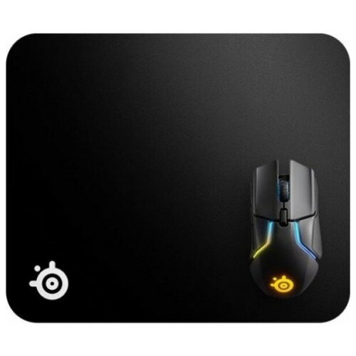 Steelseries QcK Heavy Medium Игровой коврик для мыши черный (320 x 270 x 6 мм, текстиль, резина)