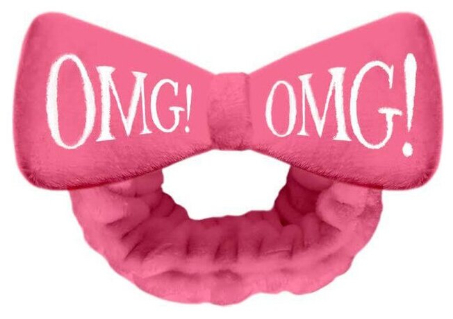 Double Dare OMG! Повязка для волос Mega Hair Band Hot Pink