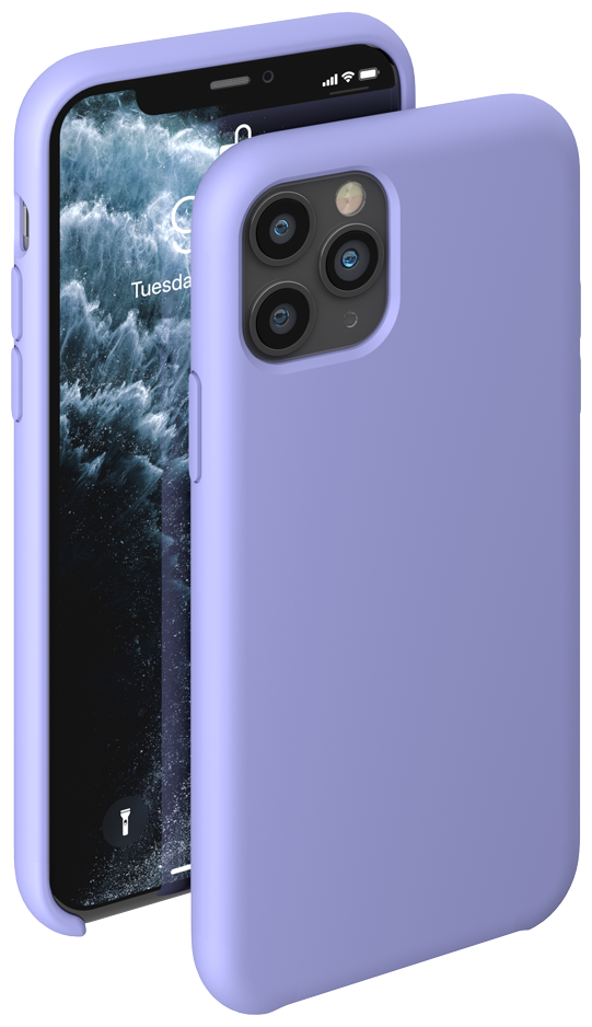 Чехол Liquid Silicone Case для Apple iPhone 11 Pro, лавандовый, Deppa 87292