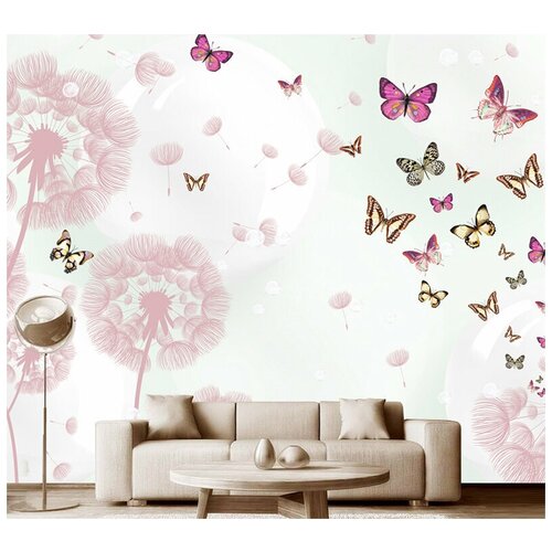 Фотообои на стену Модный Дом Розовые мечты 300x250 см (ШxВ)