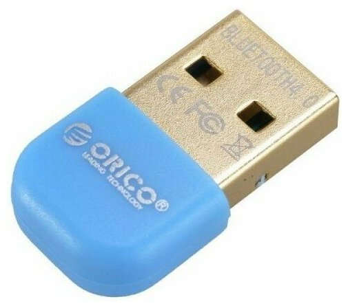 Адаптер Bluetooth Orico BTA-403-BL USB, синий