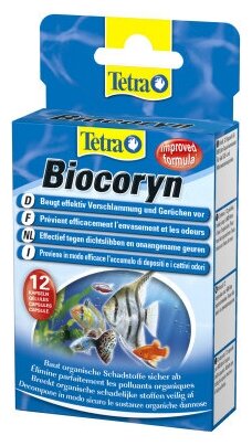 Средство для воды в аквариуме Tetra Biocoryn 12 капс. - фотография № 5