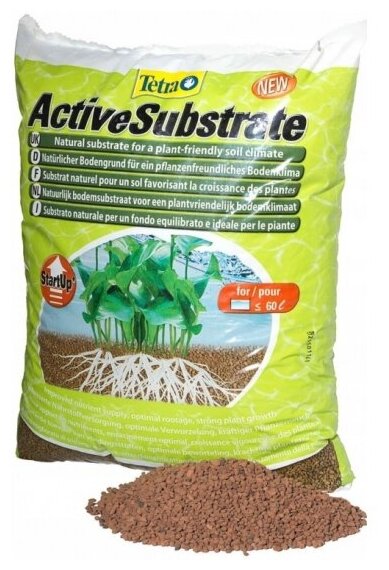 Грунт натуральный Tetra ActiveSubstrate 6 л, для водных растений - фотография № 9