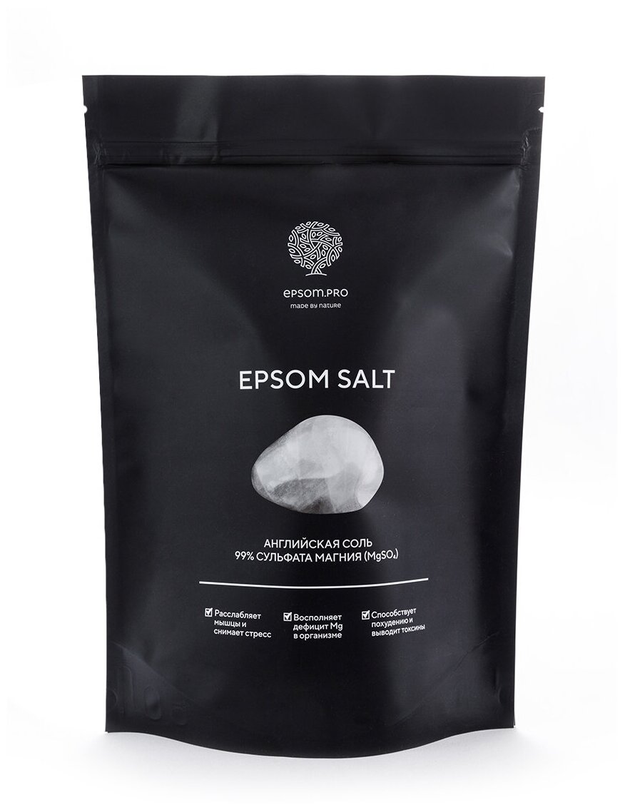 EPSOM.PRO Соль английская для ванн, 2.5 кг, 2.5 л