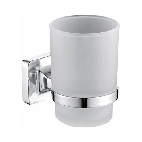 Держатель со стаканом Frud R150 R15006, белый/хром