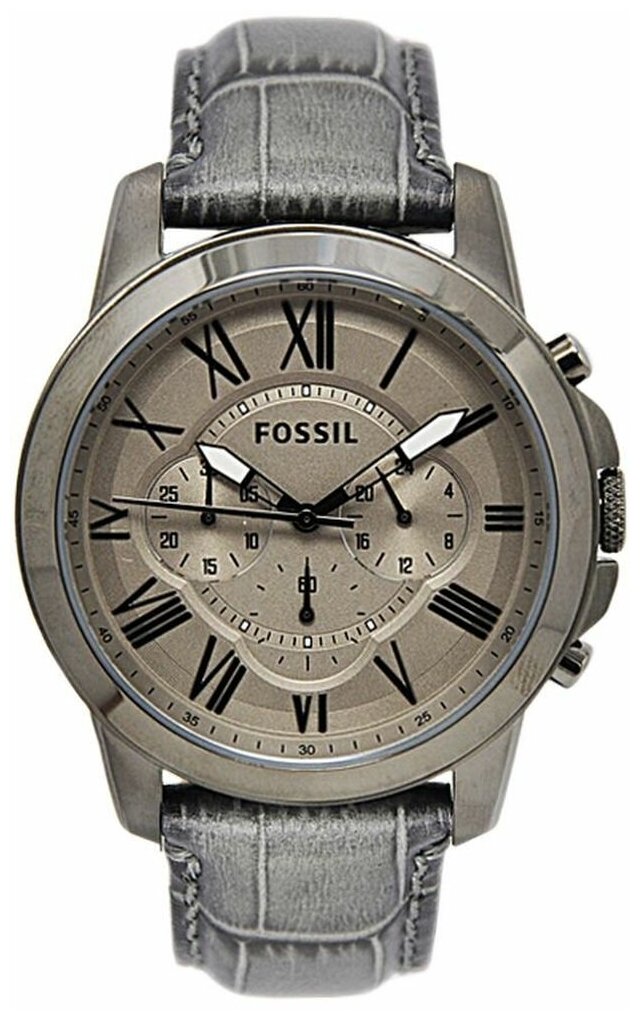 Часы американские наручные мужские кварцевые на ремне Fossil FS4766