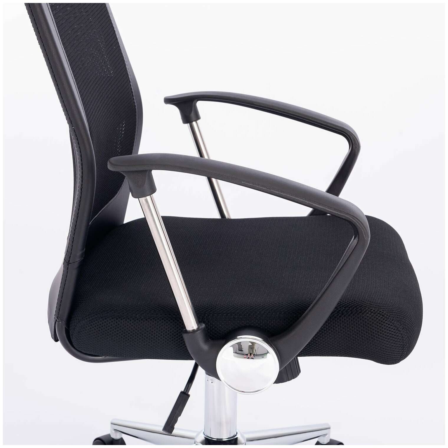 Компьютерное кресло Brabix Flight R EX-541 для руководителя, обивка: сетка/текстиль, цвет: черный - фотография № 8