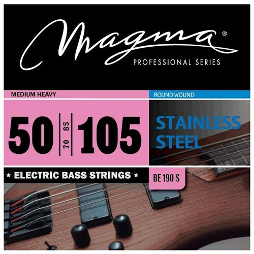 Струны для бас-гитары Magma Strings BE190S струны для бас гитары magma strings be170s