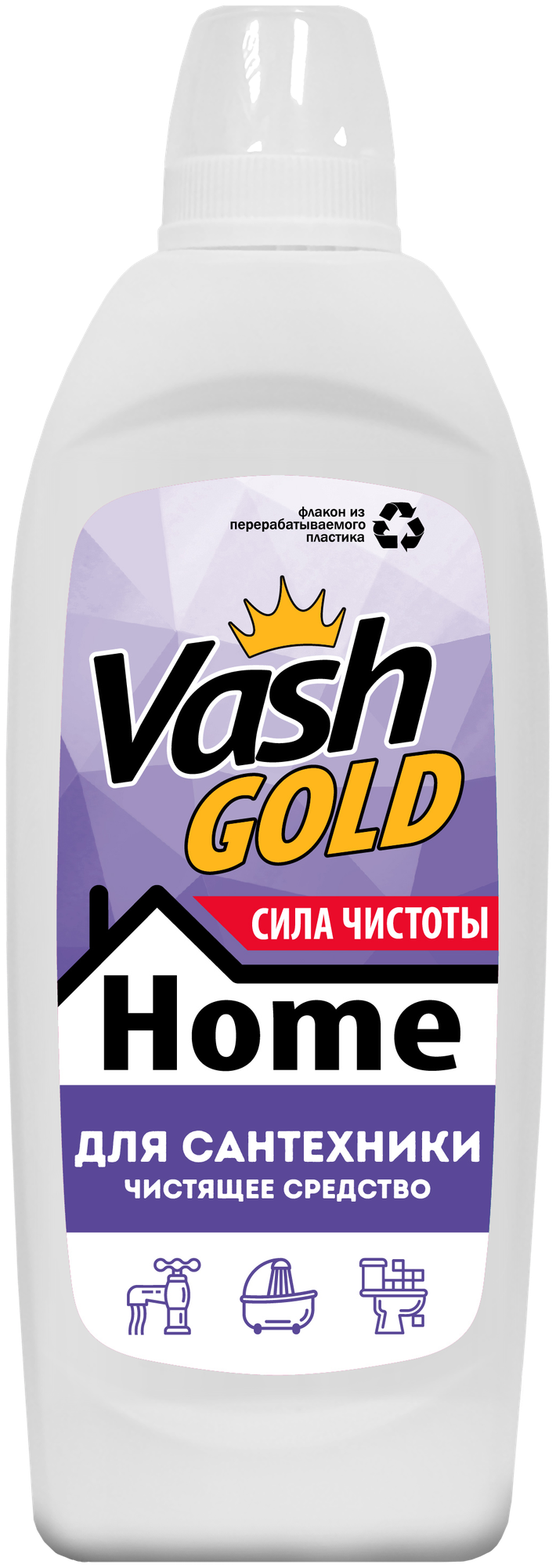 Vash Gold Средство для чистки сантехники , 480 мл. - фотография № 3