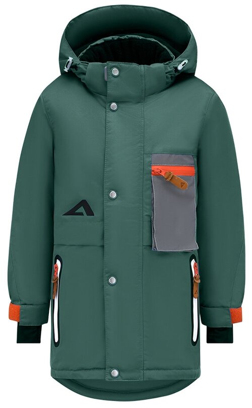 Куртка Oldos, размер 110-60-54, зеленый