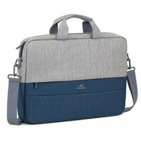 Сумка для ноутбука 15.6' Rivacase 7532grey/darkblue