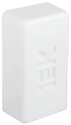 Заглушка для кабель-канала КМЗ IEK, 40 x 16 мм, 4 шт, белая