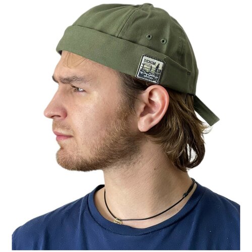 Шапка докера Skully docker hat green