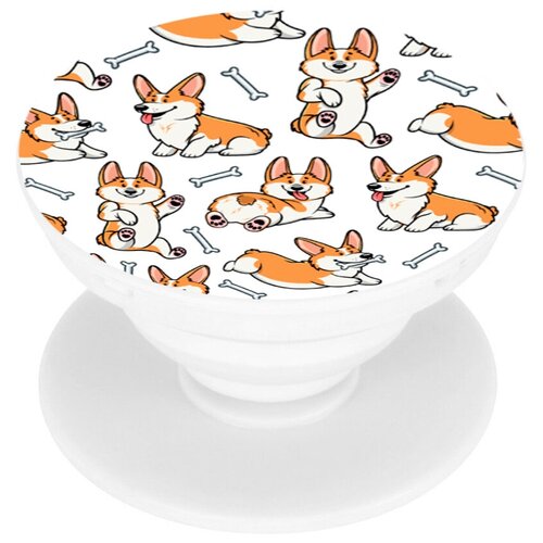  /  /     3D  Corgi Pattern 