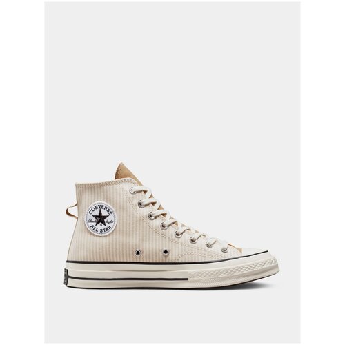 фото Кеды converse chuck taylor '70 chuck taylor '70, демисезон/лето, размер 41.5 eu, бежевый