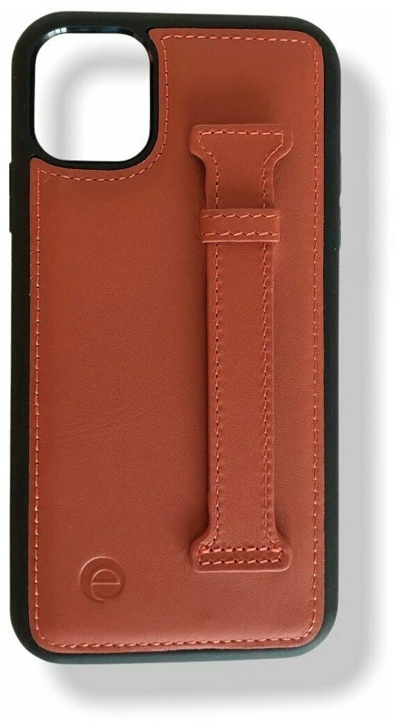 Кожаный чехол-подставка для телефона Elae для iPhone 11 Pro Max, розовый CFG-11PM-PMB