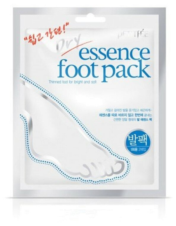 Petitfee Dry essence foot pack 1 пара, 23 г