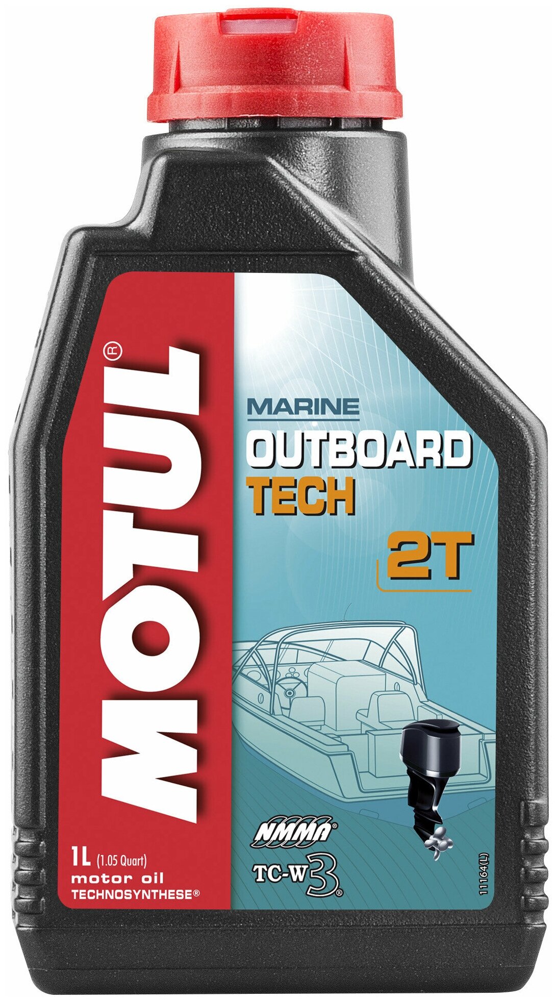 Масло моторное MOTUL OUTBOARD TECH 2T 1л