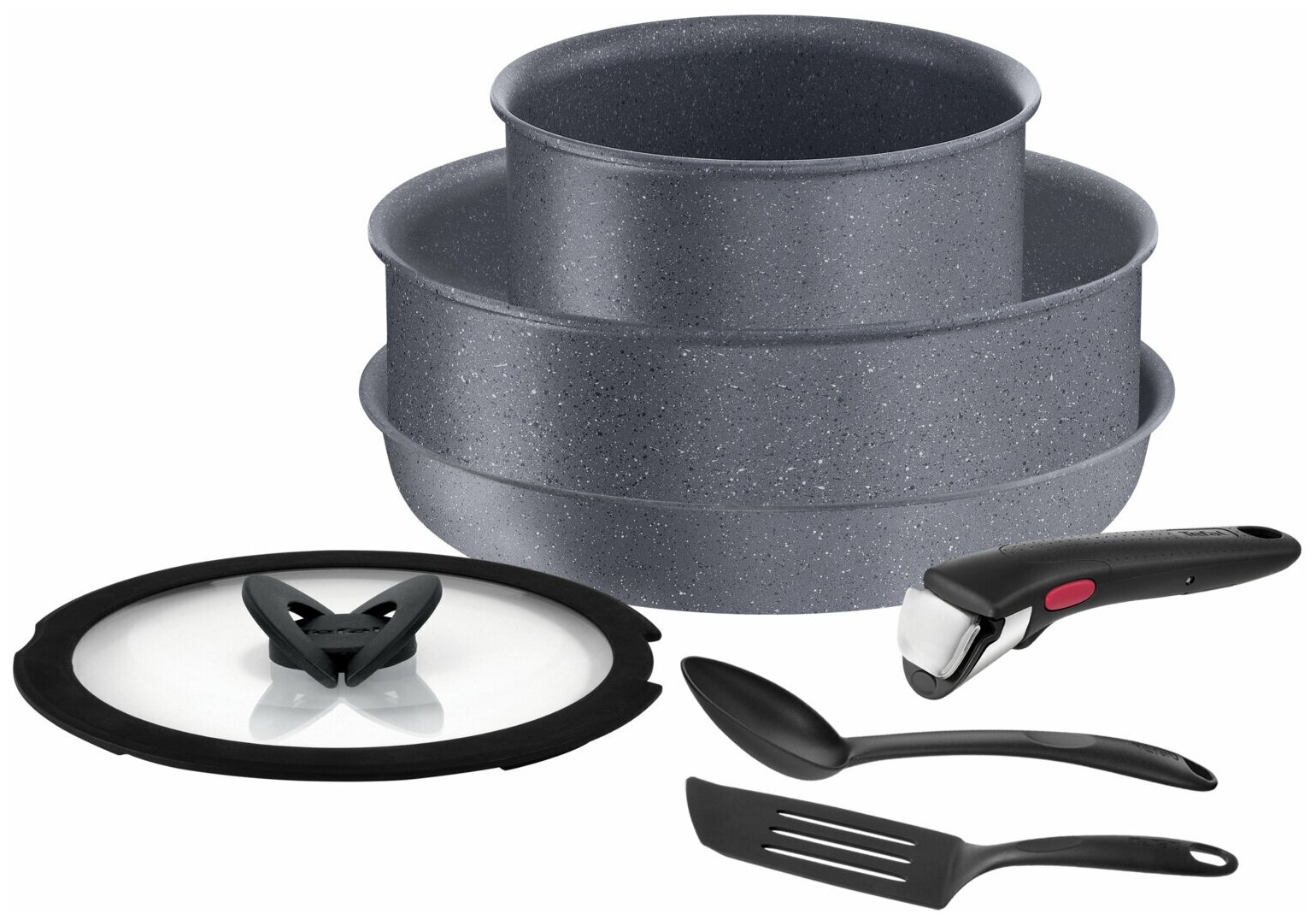 Набор сковород Tefal Ingenio Mineralia Force L3969172 7 предметов