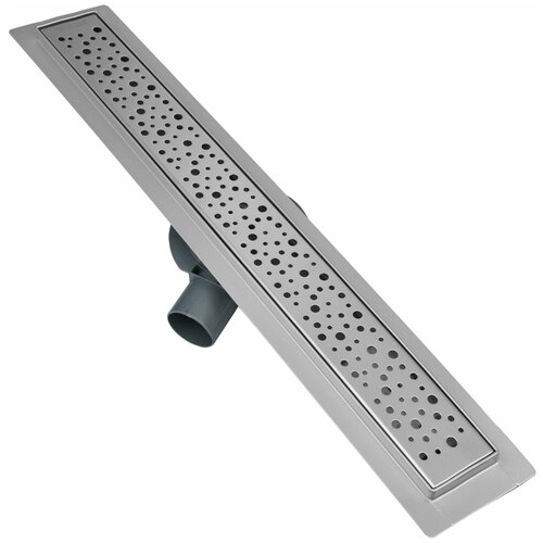 Трап лоток GERHANS с горизонт. выходом (гидро защ), ячейка круглая, K80307-80 (70*800)