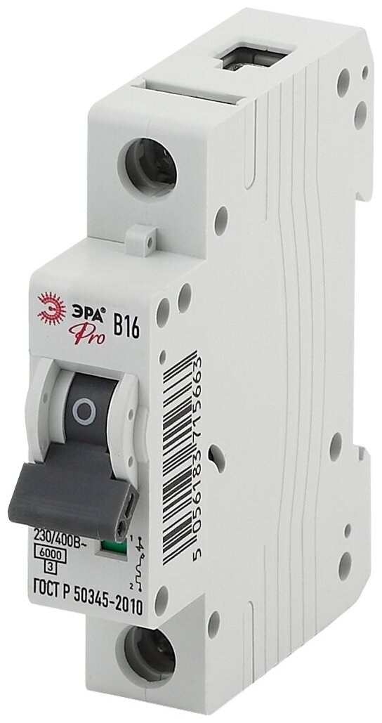 ЭРА Автоматический выключатель ЭРА NO-901-60 ВА47-63 1P В16А - фотография № 1