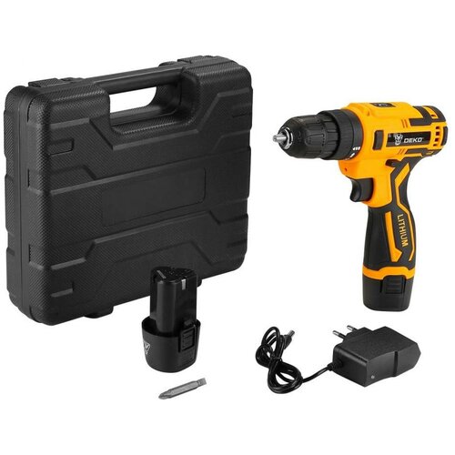 Аккумуляторная дрель-шуруповерт DEKO ZKCD80FU-Li SET 3 063-4128 161600₽