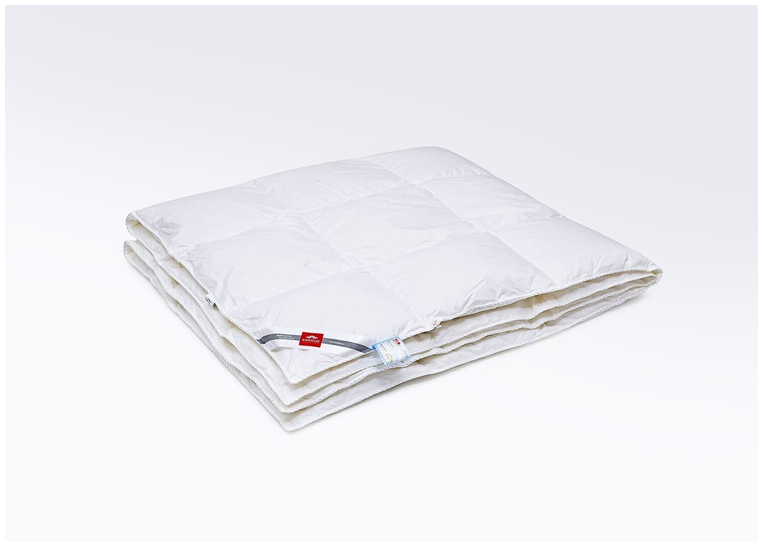 Пуховое одеяло тёплое Kariguz Pure down, 150х200, натуральное, гусиный пух, зимнее - фотография № 4