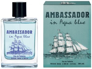 Genty Ambassador in Aqua Blue туалетная вода мужская 100 мл