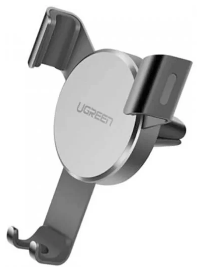 Автомобильный держатель Ugreen LP130 Gravity Drive Air Vent Mount Phone Holder серый (40907)