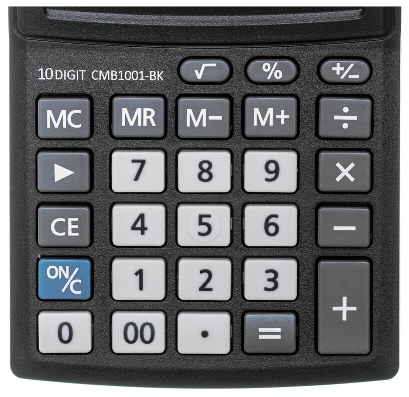 Калькулятор CITIZEN Correct, , 10-разрядный, черный - фото №3