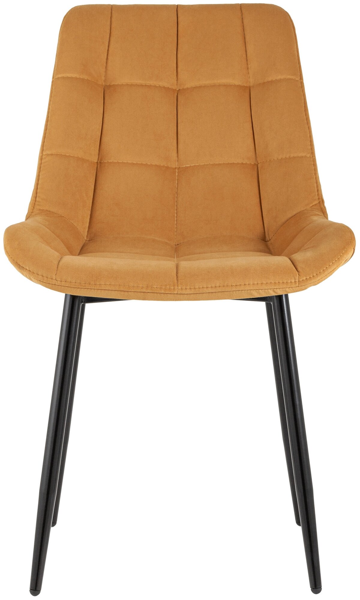Комплект стульев для кухни 2 шт Флекс оранжевый - фотография № 2