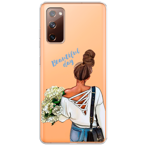 Силиконовый чехол на Samsung Galaxy S20 FE / Самсунг Галакси S20 FE Beautiful day vector, прозрачный эко чехол beautiful day vector на samsung galaxy s20 ultra самсунг галакси s20 ультра