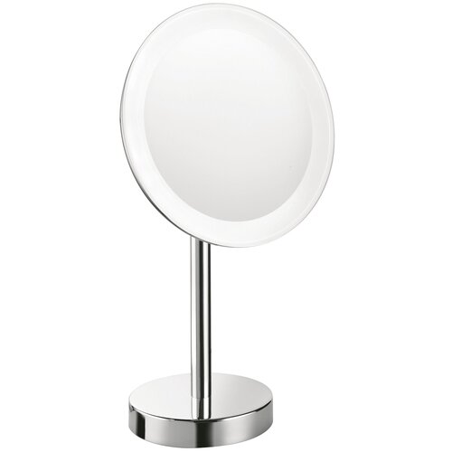Зеркало косметическое Colombo Complementi, настольное, LED-подсветка, хром B9750