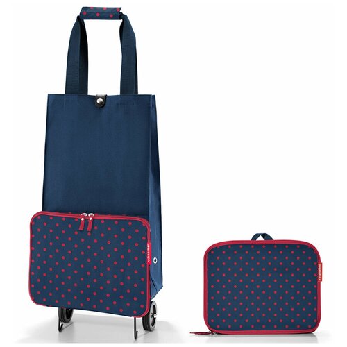 фото Сумка на колесиках foldabletrolley mixed dots red reisenthel