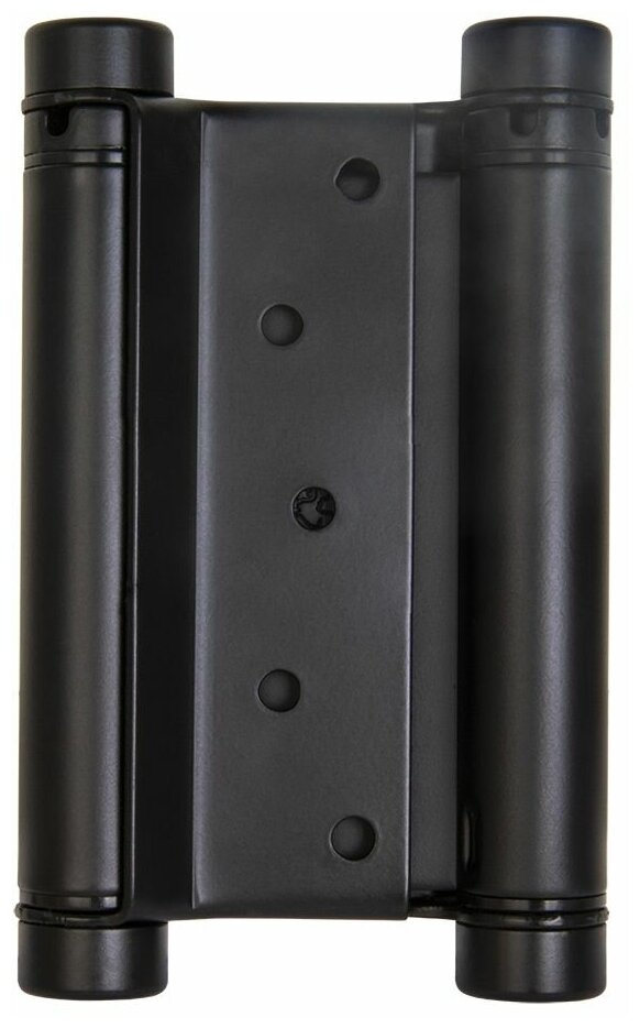 Петля маятниковая (барная) ALDEGHI LUIGI, двусторонняя, 125х86х1.5 мм (чёрный)